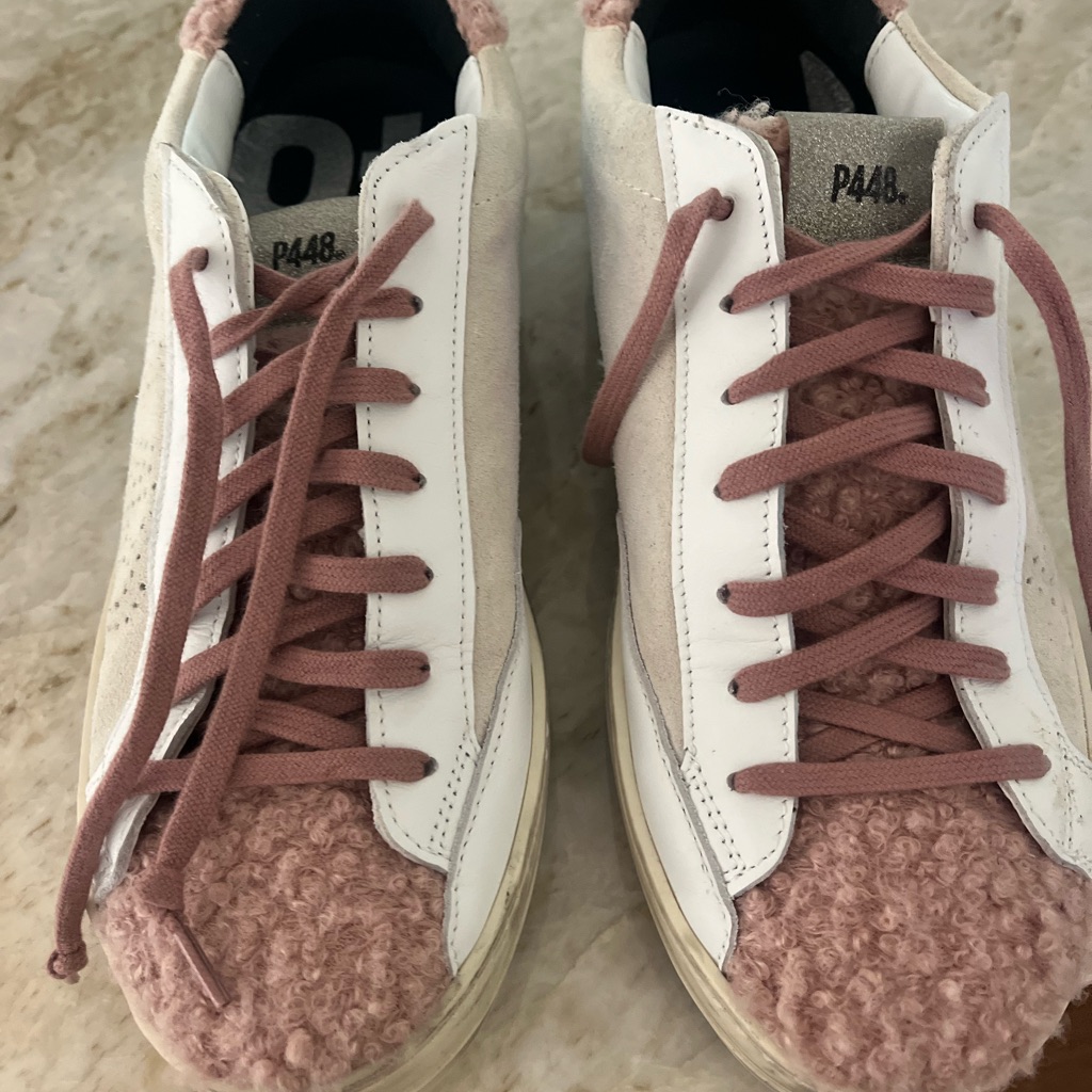 P488 John Denim Limited Edition Sneakers Never Worn
